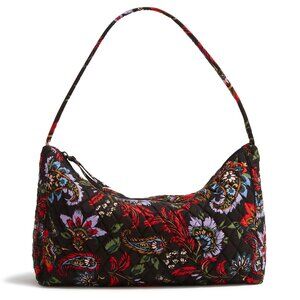 VERA BRADLEY Cotton Slouchy Shoulder Bag